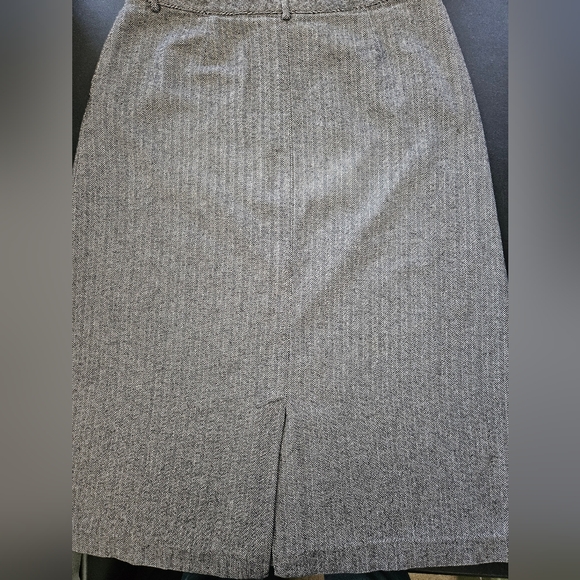Vintage - L.L.Bean Herringbone Cotton A Line Skirt - NWOT - Size 14 Reg - Picture 10 of 10